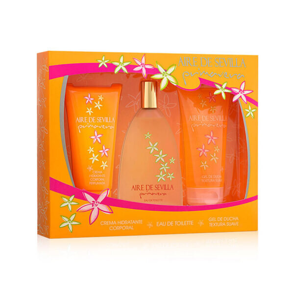 Σετ Γυναικείο Άρωμα Aire Sevilla Primavera (3 pcs)Eau de Toilette Spray 150 ml,Body Lotion 150 ml,Exfoliating gel 150 ml - NVA7135822