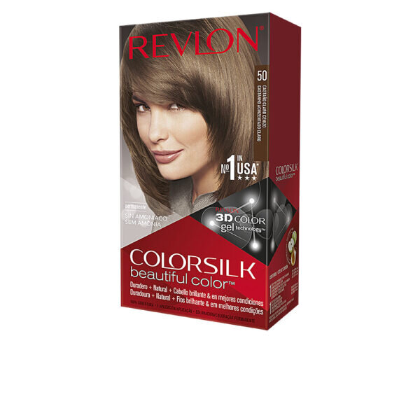 REVLON MASS MARKET COLORSILK tinte #50-ανοιχτό σταχτί καστανό - NVA8695509