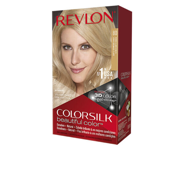 REVLON MASS MARKET COLORSILK tinte #80-rubio claro cenizo - NVA8695806