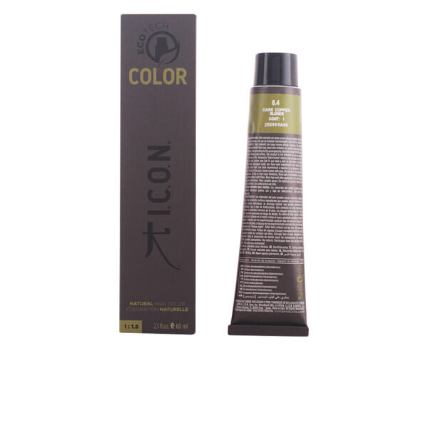 I.C.O.N. ECOTECH COLOR natural color #6.4 dark copper blonde - NVA3671967