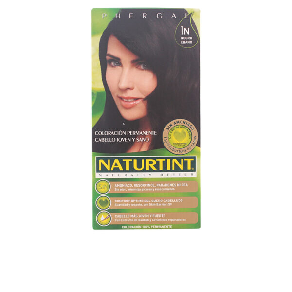 Naturtint Permanent Hair Color 1N Ebony Black - NVA4840014