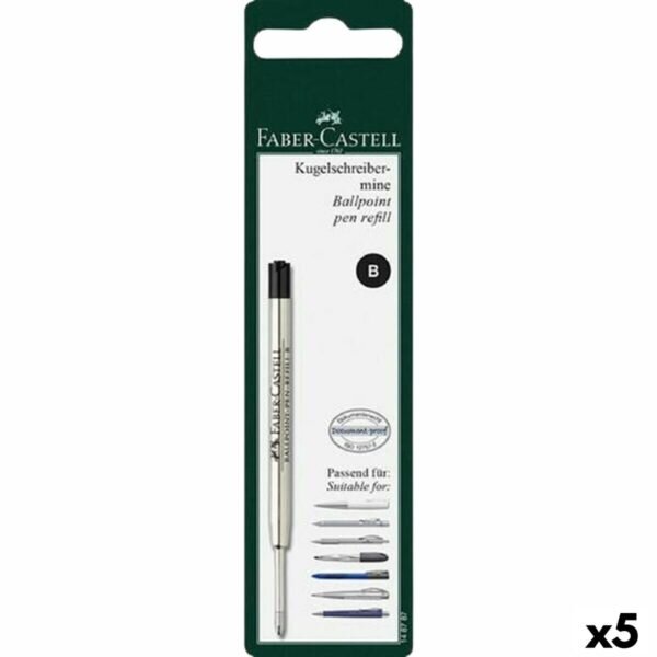 Ανταλλακτικά Faber-Castell Μολύβι Μαύρο 5 Μονάδες - S8421926