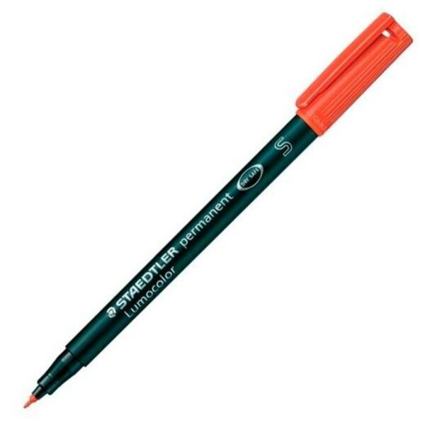 Μόνιμος δείκτης Staedtler Lumocolor 313-2 S Κόκκινο 0,4 mm (x10) - S8422852