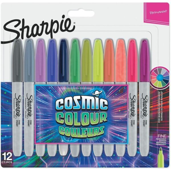 Σετ Μαρκαδόροι Sharpie Cosmic Πολύχρωμο 12 Τεμάχια - S8417480