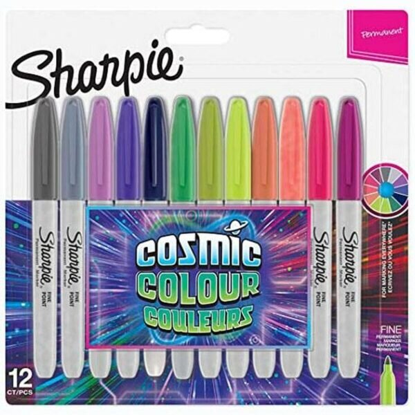 Σετ Μαρκαδόροι Sharpie Cosmic Πολύχρωμο 12 Τεμάχια - S8417480