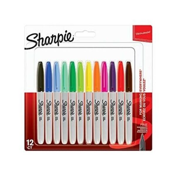 Σετ Μαρκαδόροι Sharpie 2065404 Πολύχρωμο 12 Τεμάχια - S8417487