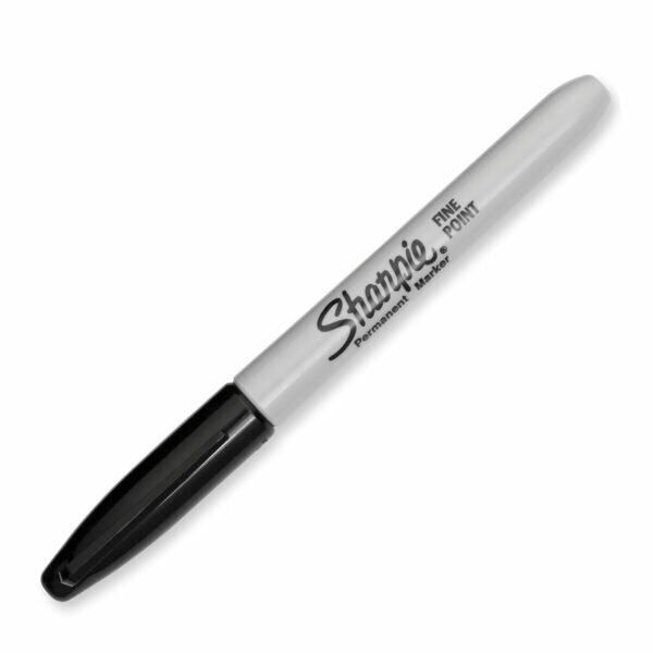 Μόνιμος δείκτης Sharpie Fine Μόνιμη Μαύρο 24 Μονάδες - S8417491