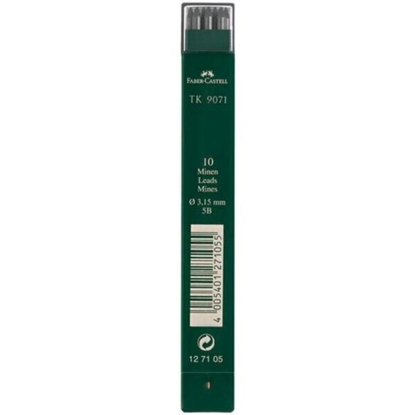 Αντικατάσταση ορυχείου Faber-Castell Tk9071 5B 3,15 mm (3 Μονάδες) - S8421603