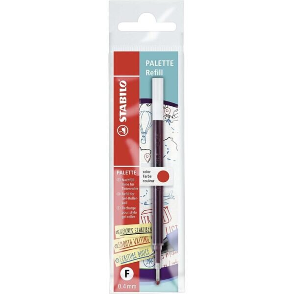 Refill for pens Stabilo Palette Fine Κόκκινο 0,4 mm (x10) - S8417555