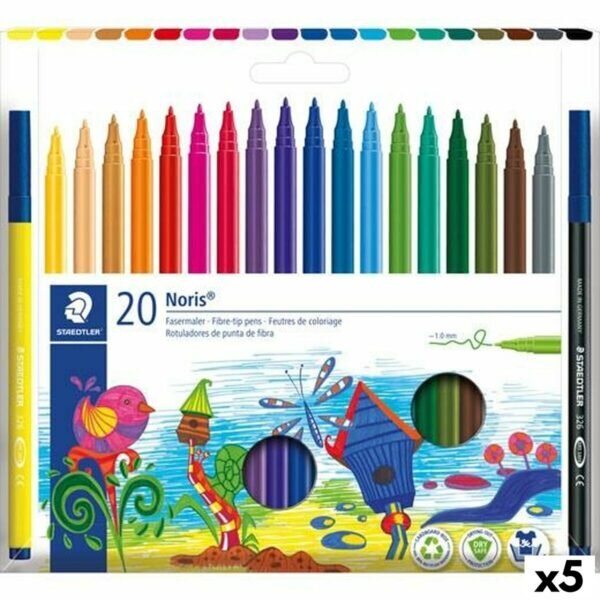 Σετ Μαρκαδόροι Staedtler Noris 326 5 Μονάδες - S8423388