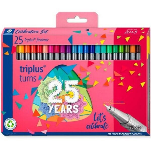 Σετ Μαρκαδόροι Staedtler Triplus Fineliner 334 x10 - S8423391