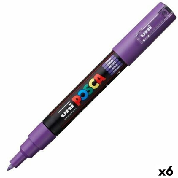 Μαρκαδόροι POSCA PC-1M Βιολετί (x6) - S8422652