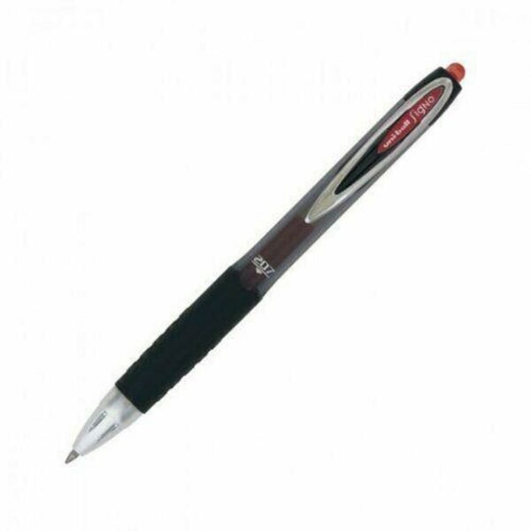 Liquid ink ballpoint pen Uni-Ball Rollerball Signo UM-207 Κόκκινο 12 Μονάδες - S8419300