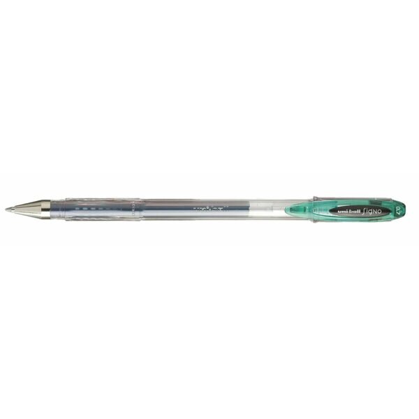 Liquid ink ballpoint pen Uni-Ball Rollerball Signo Basicos UM-120 Πράσινο 12 Μονάδες - S8419307