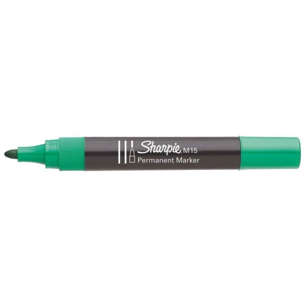 Μόνιμος δείκτης Sharpie M15 Πράσινο 12 Μονάδες - S8417502