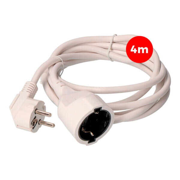 Καλώδιο Επέκτασης EDM 3 x 1,5 mm Λευκό 4 m - S7915096