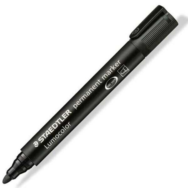 Μόνιμος δείκτης Staedtler Lumocolor 352-9 Μαύρο (x10) - S8422900