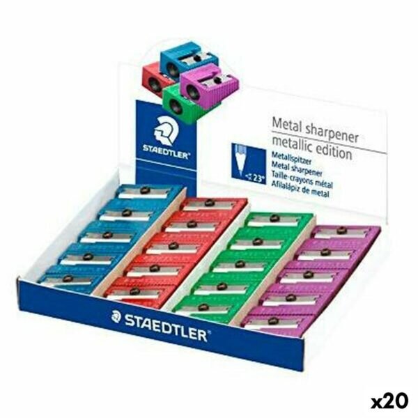 Ξύστρα Staedtler Μέταλλο (20 Μονάδες) - S8422926