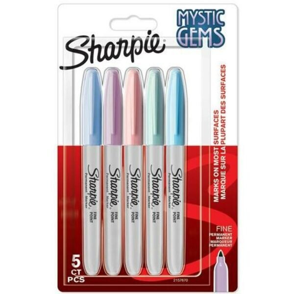 Σετ Μαρκαδόροι Sharpie Mystic Gems Πολύχρωμο 5 Τεμάχια (12 Μονάδες) - S8425218