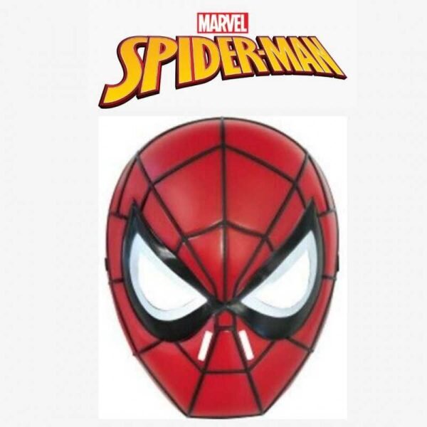 Childs Spiderman Molded Face Mask - GETS2405633-1