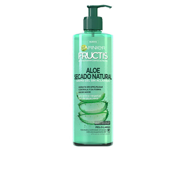 GARNIER FRUCTIS ALOE SECADO NATURAL crema gel sin aclarado 400 ml - NVA2117623