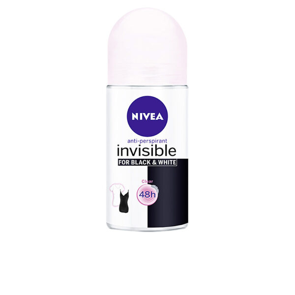 NIVEA BLACK & WHITE INVISIBLE deo roll-on 50 ml - NVA0388636