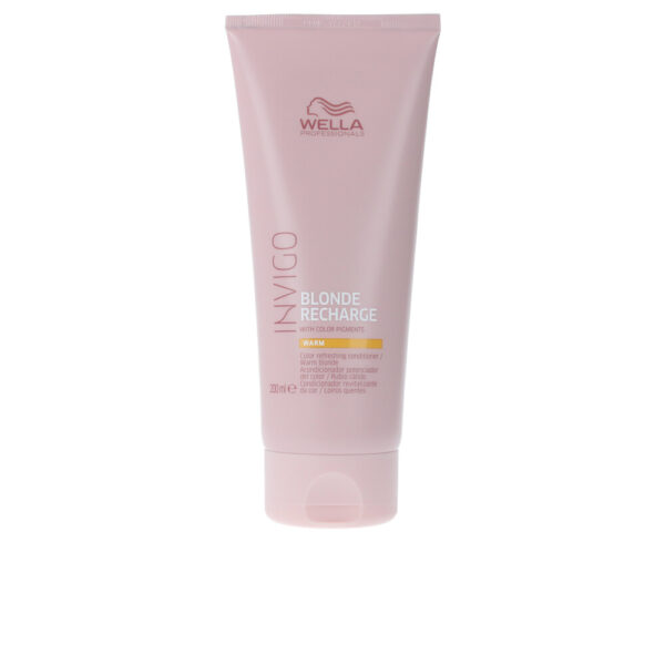 WELLA INVIGO BLONDE RECHARGE conditioner #warm 200 ml - NVA0642949