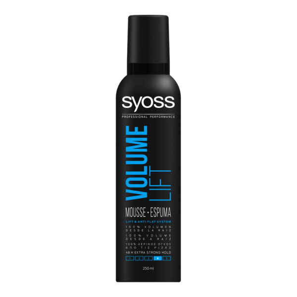 SYOSS VOLUME LIFT mousse anti-flat system 250 ml - NVA6135054