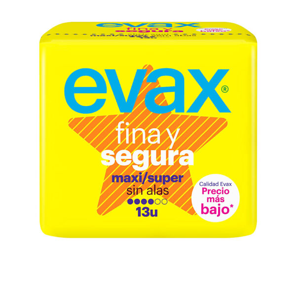 EVAX FINA&SEGURA compresas maxi 13 uds - NVA0959959