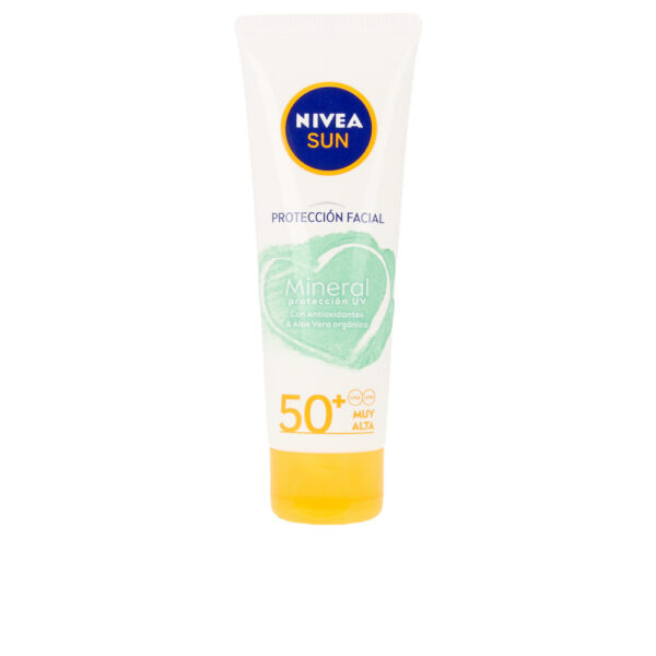 NIVEA SUN FACIAL MINERAL protección UV SPF50+ 50 ml - NVA0833709