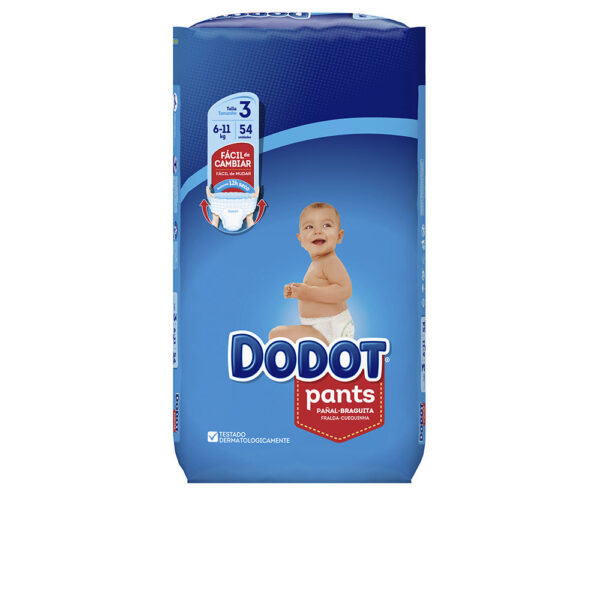 DODOT DODOT PANTS STAGES T-3 diaper-pant 6-11 kg 54 u - NVA1511702