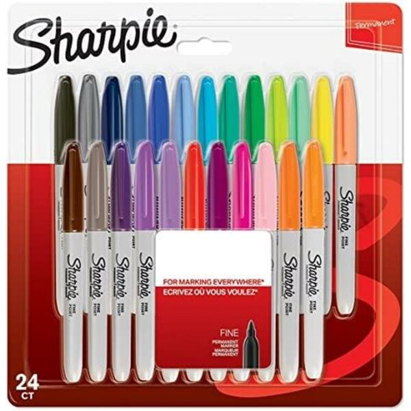 Σετ Μαρκαδόροι Sharpie 24 Τεμάχια Μόνιμη x1 - S8417488