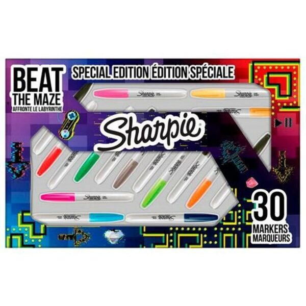 Σετ Μαρκαδόροι Sharpie 30 Τεμάχια Πολύχρωμο - S8428748