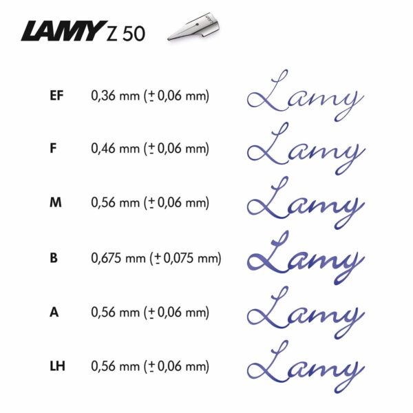 Καλώδιο καλλιγραφίας Lamy Al-Star EF Λιλά - S8430632