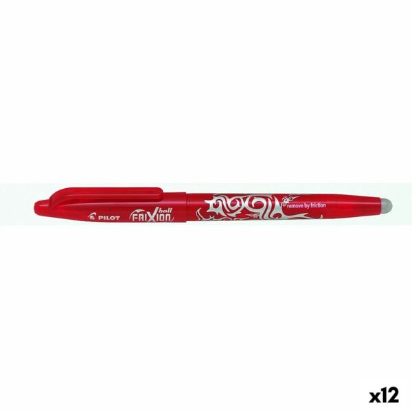 Μολύβι Pilot Frixion Ball Διαγραμμένο μελάνι Κόκκινο 0,4 mm 12 Μονάδες - S8429132