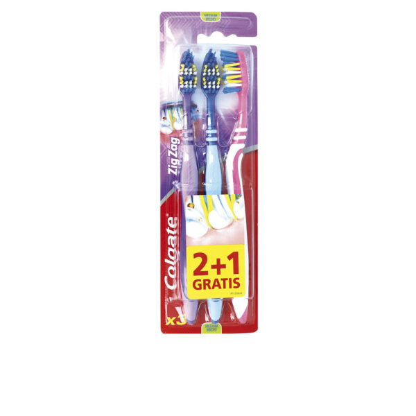 Οδοντόβουρτσα Colgate ZigZag (3 uds) - GETNVA9135243-1