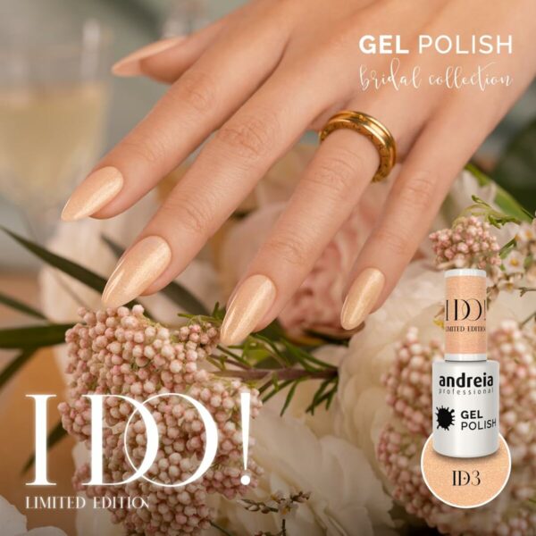 Βερνίκι νυχιών Andreia I Do! ID3 Wedding Toast 10,5 ml - S4261134