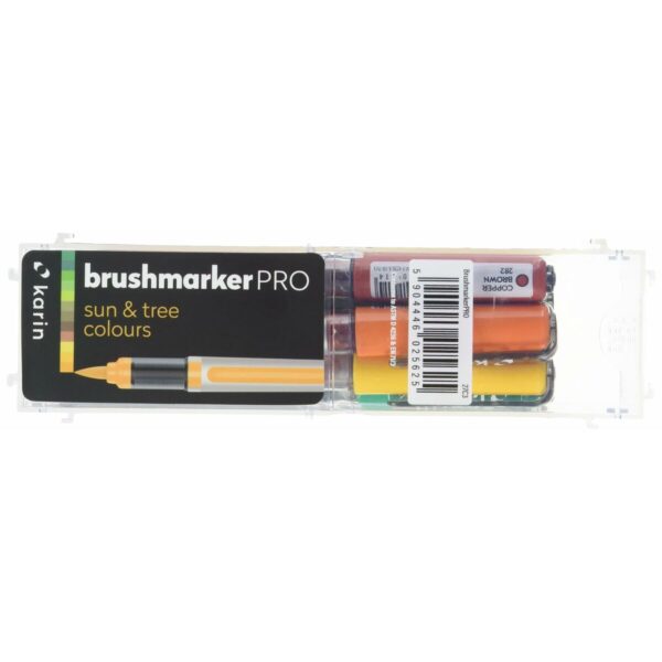 Σετ Μαρκαδόροι Karin Brushmarker Pro - Sun and Tree Colours 12 Τεμάχια - S8429815