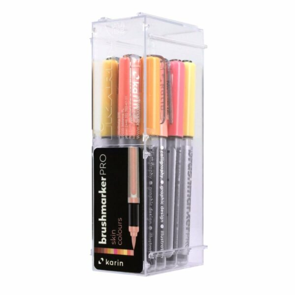 Σετ Μαρκαδόροι Karin Brushmarker Pro - Skin Colours 12 Τεμάχια - S8429817