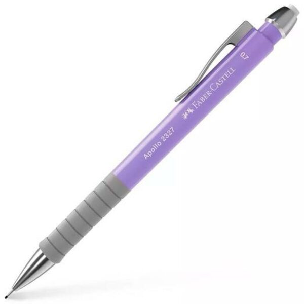 Μηχανικό Mολύβι Faber-Castell Apollo 2327 Λιλά 0,7 mm (5 Μονάδες) - S8428298