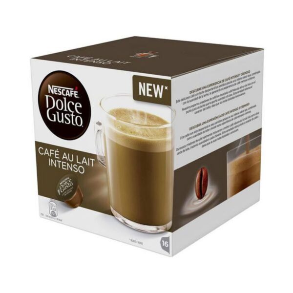 Κάψουλες για καφέ Nescafé Dolce Gusto 45831 Café Au Lait Intenso (16 uds) - S0413063