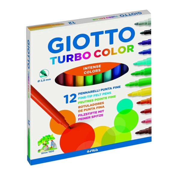 Σετ Μαρκαδόροι Giotto Turbo Color Πολύχρωμο (x10) - S8428926