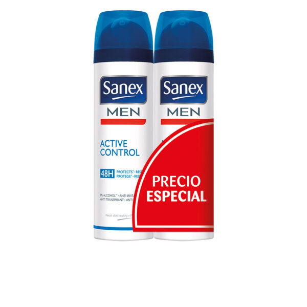 SANEX MEN ACTIVE CONTROL 48H deodorant spray set - NVA9975733