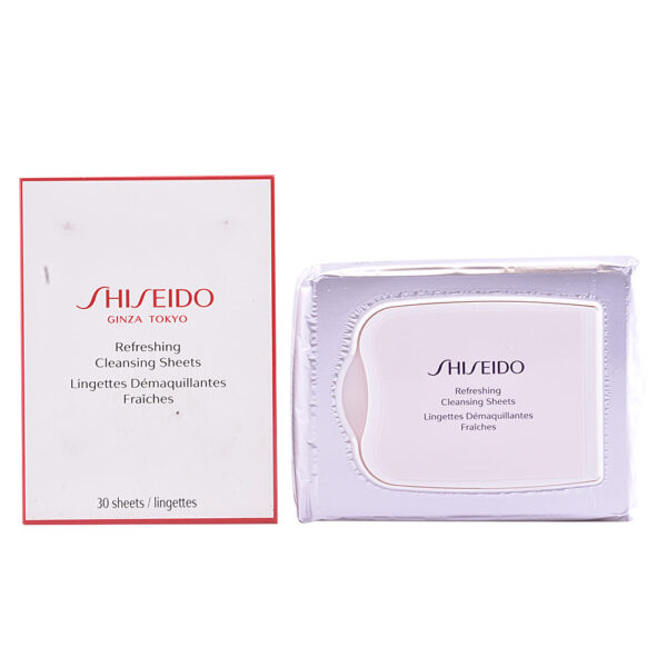 SHISEIDO THE ESSENTIALS refreshing cleansing sheets 30 uds - PARC-SH-508-01