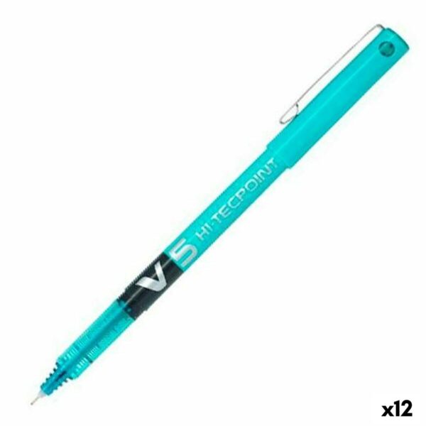 Στυλό με τζελ Pilot V 5 Celeste 0,3 mm Βελόνα (12 Μονάδες) - S8429583