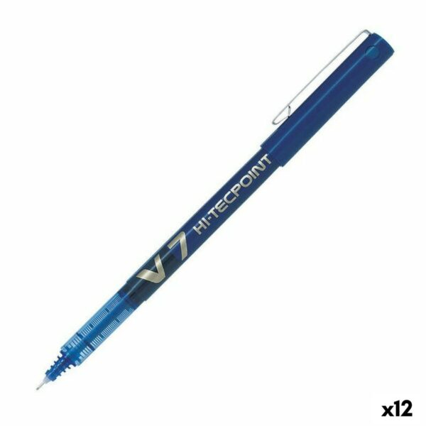 Μολύβι Roller Pilot V7 Μπλε 0,5 mm Βελόνα (12 Μονάδες) - S8429423