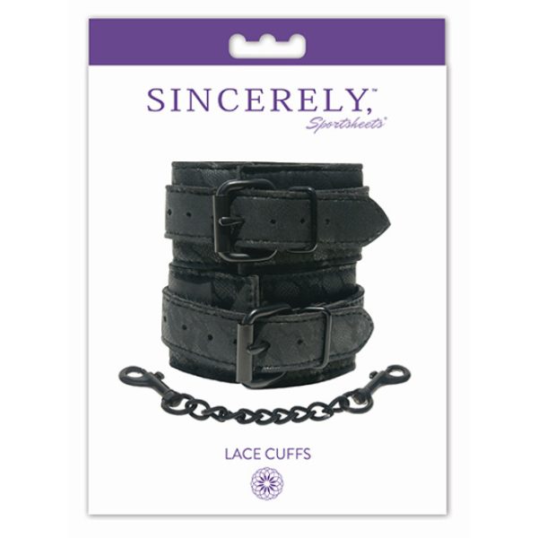 Sportsheets - Sincerely Lace Cuffs - GETLACECUFFS-1