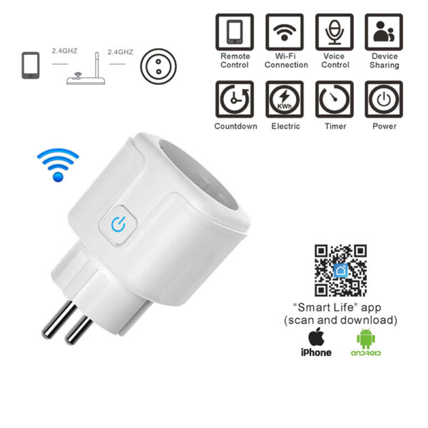 Έξυπνη Πρίζα - Smart Plug Telemax MH-SS03E-EU - telemax99-0003