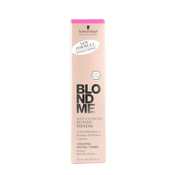 Μόνιμη Βαφή Blondme Toning Schwarzkopf Φράουλα (60 ml) - S4244555