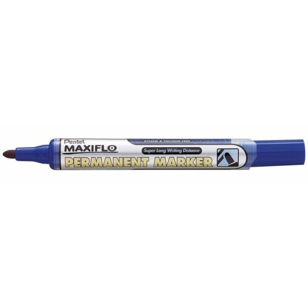 Μόνιμος δείκτης Pentel Maxiflo NLF50 Μπλε 12 Μονάδες - S8422311